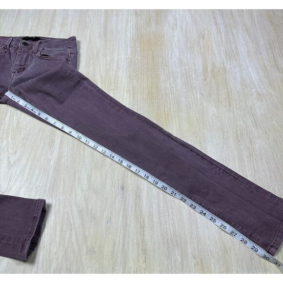 Joe’s Jeans Purple Mauve The Skinny Low Rise Stretch Casual Everyday Jeans 24 - Picture 13 of 16